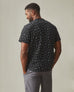 Pocket Tee - Black White Print
